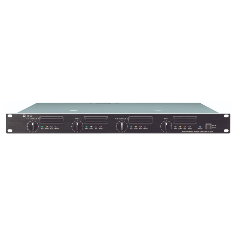 TOA DA-250FH is a 4-Channel Digital Power Amplifier TOA DA-250FH Digital Power Amplifier